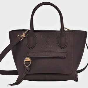 LONGCHAMP Mailbox Leather top handle with Crossbody straps NWT